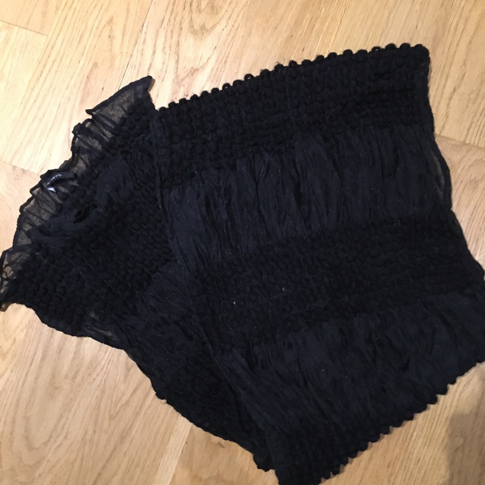 Black scarf